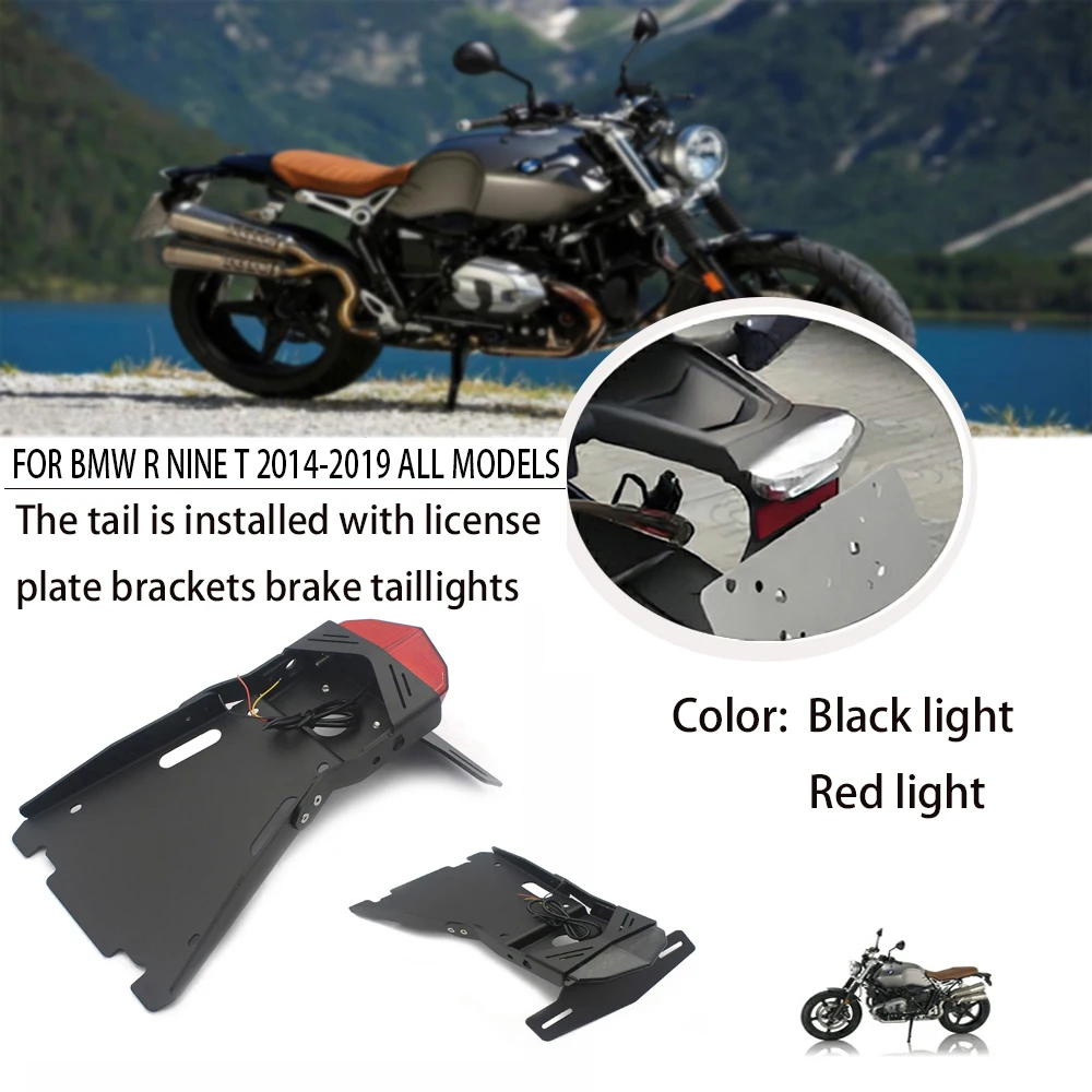 Taillight License Bracket For BMW R NINE T NINET R 9 T Racer Scramble 2014-2024 Tail Rear Light Lamp Registration Plate Holder
Taillight License Bracket For BMW R NINE T NINET R 9 T Racer Scramble 2014-2024 Tail Rear Light Lamp Registration Plate Holder