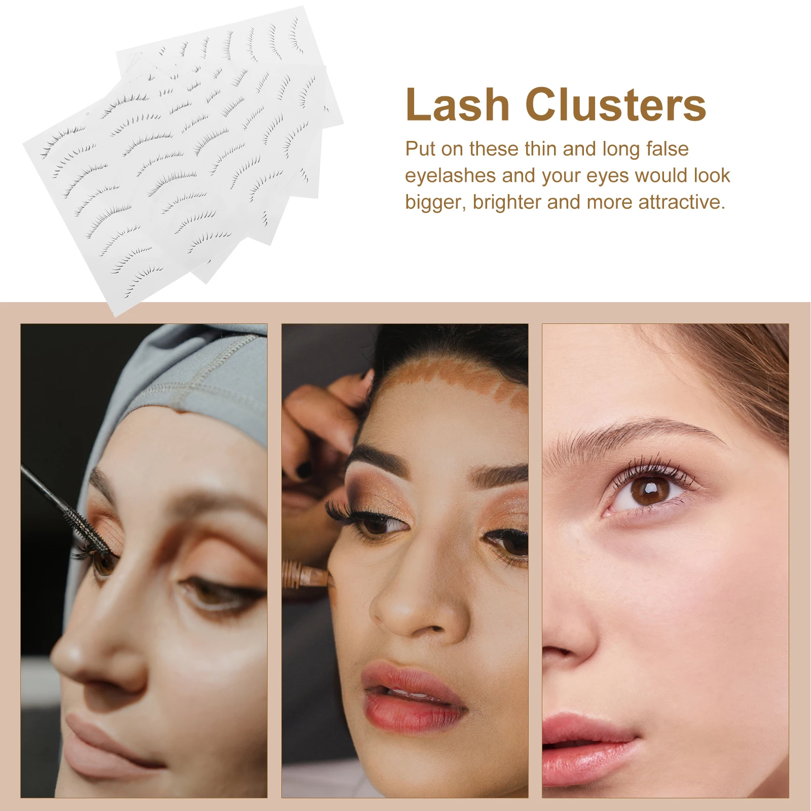 10 Sheets Eye Makeup Sticker Stickers Lashes False Eyelash Eyelashes Stamp Seal Bottom Eyeliner
10 Sheets Eye Makeup Sticker Stickers Lashes False Eyelash Eyelashes Stamp Seal Bottom Eyeliner