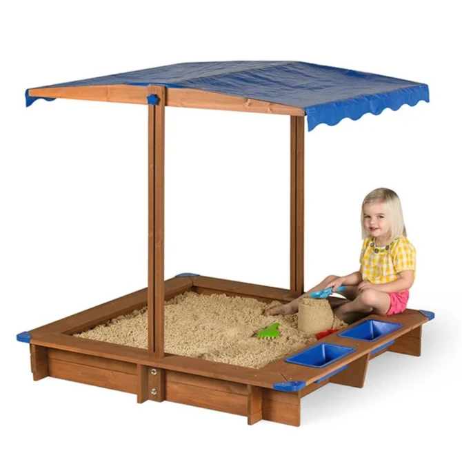 Kids Large Outdoor Wooden Sandbox with Lid Sand Box with Toy Storage Box Kids Playground with Canopy for Backyard Garden Beach
Kids Large Outdoor Wooden Sandbox with Lid Sand Box with Toy Storage Box Kids Playground with Canopy for Backyard Garden Beach