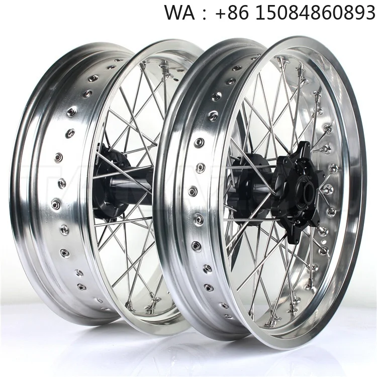 WSBK tournament Zhang Xue's same style, motorcycle parts, 3.5"X17" & 5.0"X17" Custom Spoked Wheel Rim, Modified Wheel Rim Parts
WSBK tournament Zhang Xue's same style, motorcycle parts, 3.5"X17" & 5.0"X17" Custom Spoked Wheel Rim, Modified Wheel Rim Parts