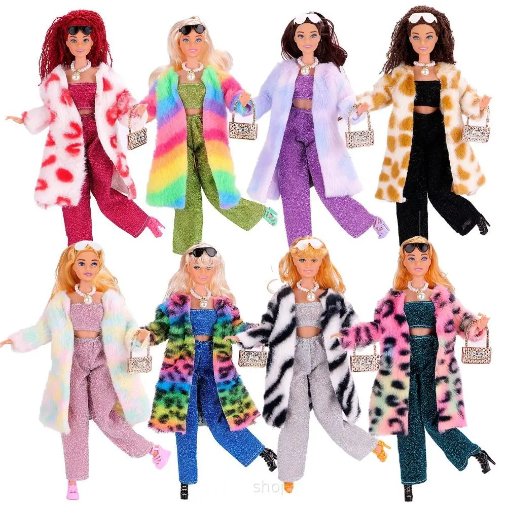 Fashion Fur Plush Coat Casual Wears DIY Accessories Doll Party Dresses with Shoes High Heels for 1/6 BJD 30cm Dolls
Fashion Fur Plush Coat Casual Wears DIY Accessories Doll Party Dresses with Shoes High Heels for 1/6 BJD 30cm Dolls