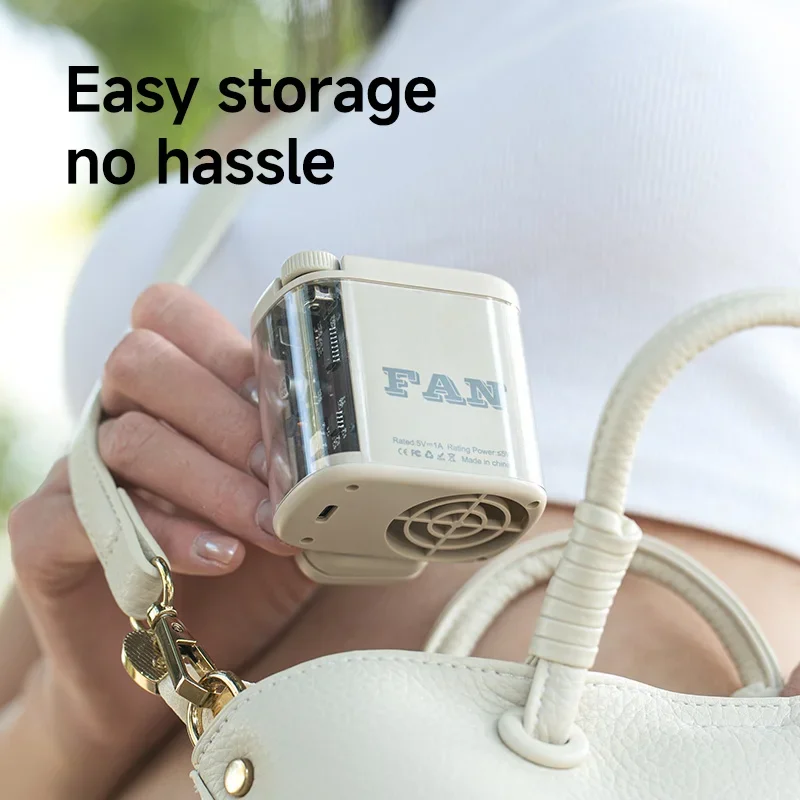 Wearable Hands Free Waist Fan Clip On USB Rechargeable Strong LED Light Digital Display Portable Mini Outdoor Personal Fan
Wearable Hands Free Waist Fan Clip On USB Rechargeable Strong LED Light Digital Display Portable Mini Outdoor Personal Fan