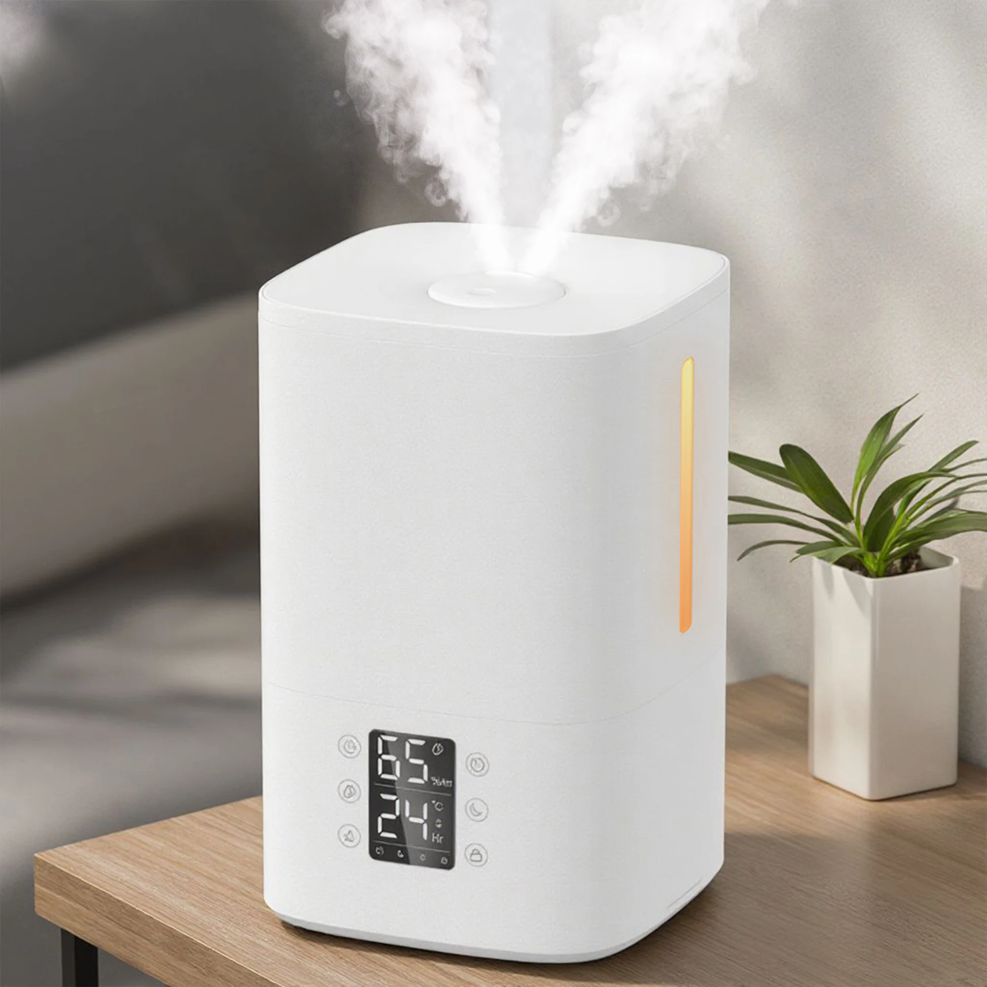 RUNAL Electric 60 Degree Heating 4L Cool Warm Mist H868 Smart Ultrasonic Air Humidifier Aromatherapy Remote Control LED Light
RUNAL Electric 60 Degree Heating 4L Cool Warm Mist H868 Smart Ultrasonic Air Humidifier Aromatherapy Remote Control LED Light
