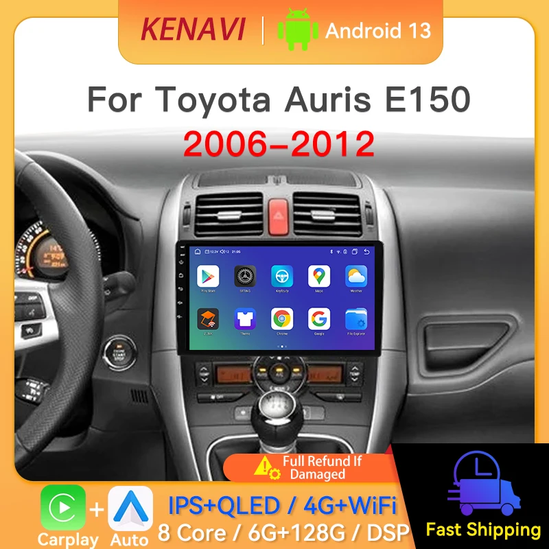 2 Din Car Stereo Radio For Toyota Auris E150 2006-2012 GPS Navigation Wireless Carplay Android Auto Multimedia Player Head Unit
2 Din Car Stereo Radio For Toyota Auris E150 2006-2012 GPS Navigation Wireless Carplay Android Auto Multimedia Player Head Unit