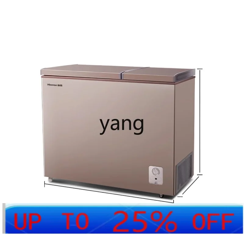 Lh double temperature household small refrigerated and frozen dual-purpose freezer large capacity 
Lh double temperature household small refrigerated and frozen dual-purpose freezer large capacity