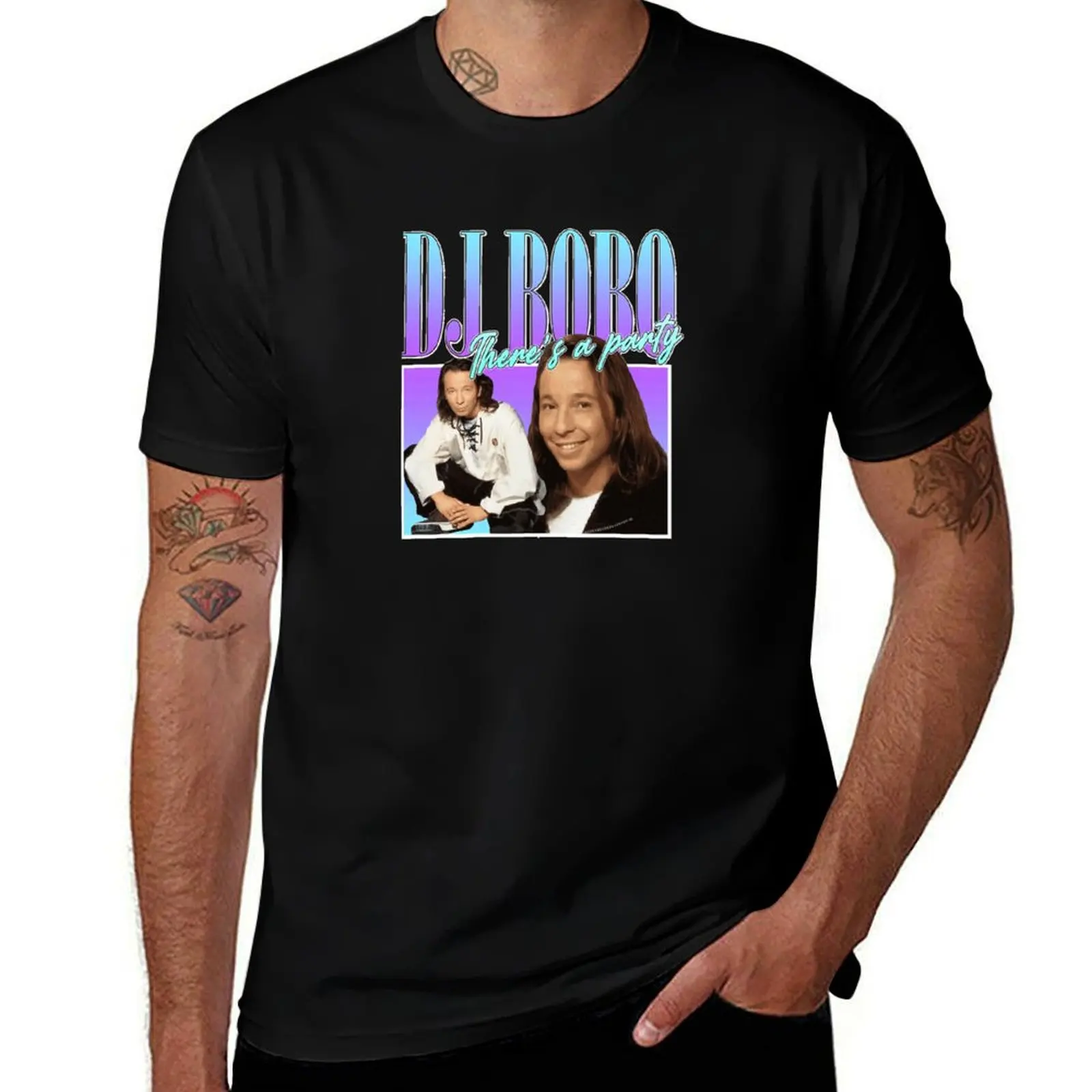DJ Bobo 90s Style Eurodance Classic Essential T-Shirt t shirt man luxury t shirt man cotton T-shirt
DJ Bobo 90s Style Eurodance Classic Essential T-Shirt t shirt man luxury t shirt man cotton T-shirt