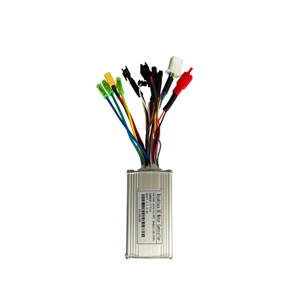 A79E-Electric Bike Controller 24V 36V 48V E-Bike Hall Controller 250W 350W 17A Controller Three Mode Sinewave
A79E-Electric Bike Controller 24V 36V 48V E-Bike Hall Controller 250W 350W 17A Controller Three Mode Sinewave