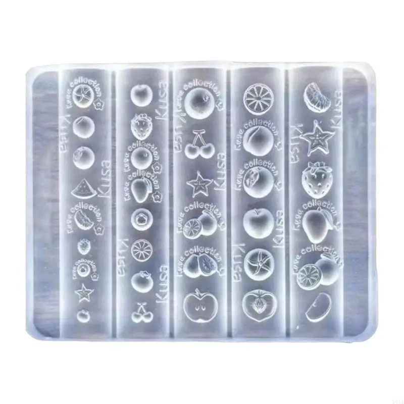 X4YA Creative Fruit Shaped Nails Mold Reusable Silicone Tool For Customizable Nails Designs
X4YA Creative Fruit Shaped Nails Mold Reusable Silicone Tool For Customizable Nails Designs