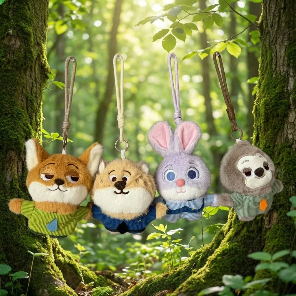 Новый плюшевый брелок-подвеска «Зверополис»: Офицер Джуди Фокс и Ник Флэш, милый аксессуар для рюкзака
Новый плюшевый брелок-подвеска «Зверополис»: Офицер Джуди Фокс и Ник Флэш, милый аксессуар для рюкзака