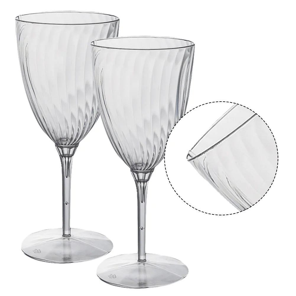 5Pcs Transparent Wine Glasses 240Ml Plastic Disposable Goblets Shatterproof Lightweight for Picnics Parties Weddings Easy to
5Pcs Transparent Wine Glasses 240Ml Plastic Disposable Goblets Shatterproof Lightweight for Picnics Parties Weddings Easy to