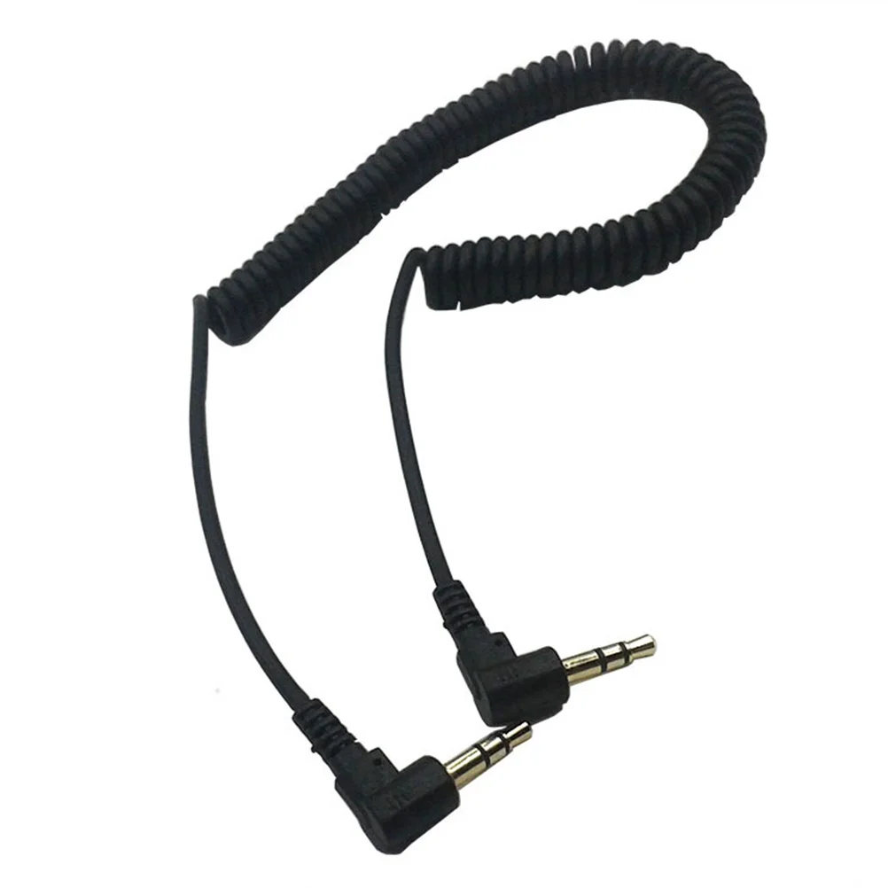 2 pcs 3.5Mm Male To Male Audio Cable Black Coiled Stereo Extension For Speaker Pda Car Mp3 Shielded Gold-Plated
2 pcs 3.5Mm Male To Male Audio Cable Black Coiled Stereo Extension For Speaker Pda Car Mp3 Shielded Gold-Plated