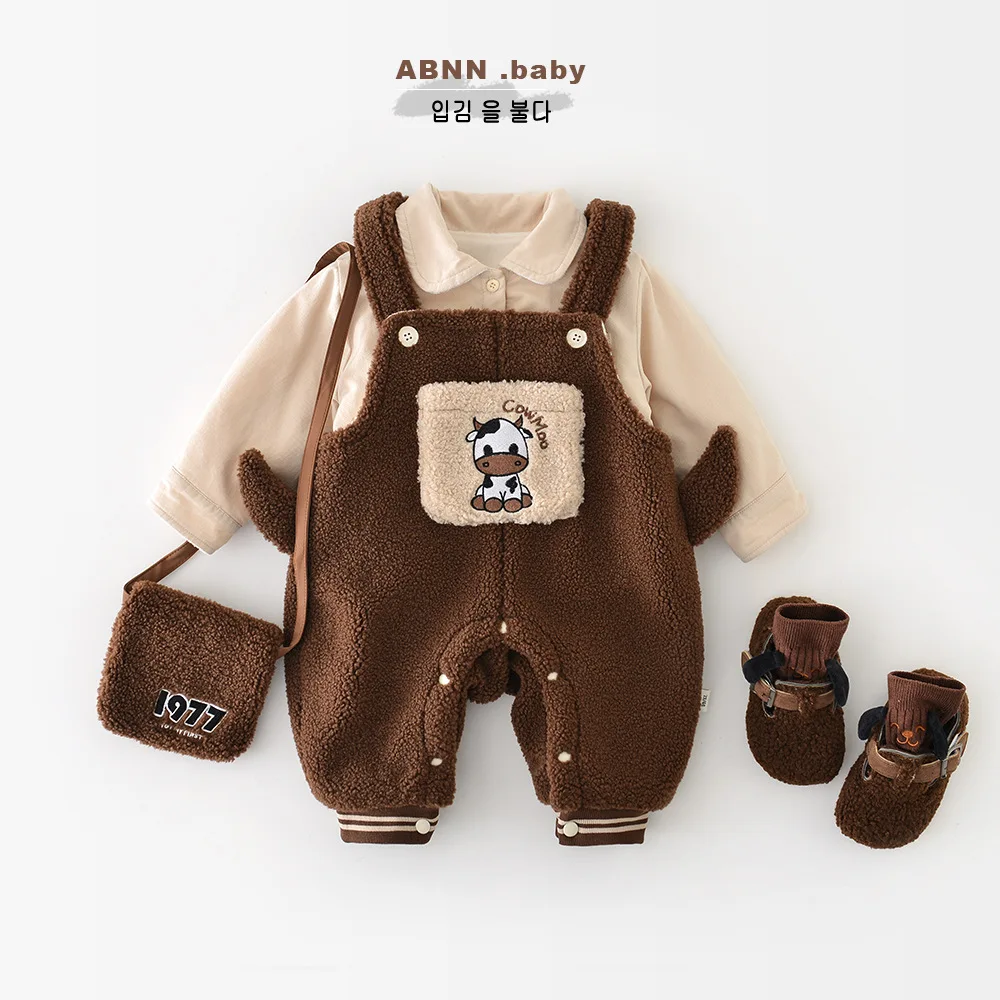 Осенне-зимний новый детский наряд Sle, комплект одежды для мальчиков на подкладке Rer с комбинезоном-комбинезоном, дышащий легкий хлопковый костюм...
Осенне-зимний новый детский наряд Sle, комплект одежды для мальчиков на подкладке Rer с комбинезоном-комбинезоном, дышащий легкий хлопковый костюм...