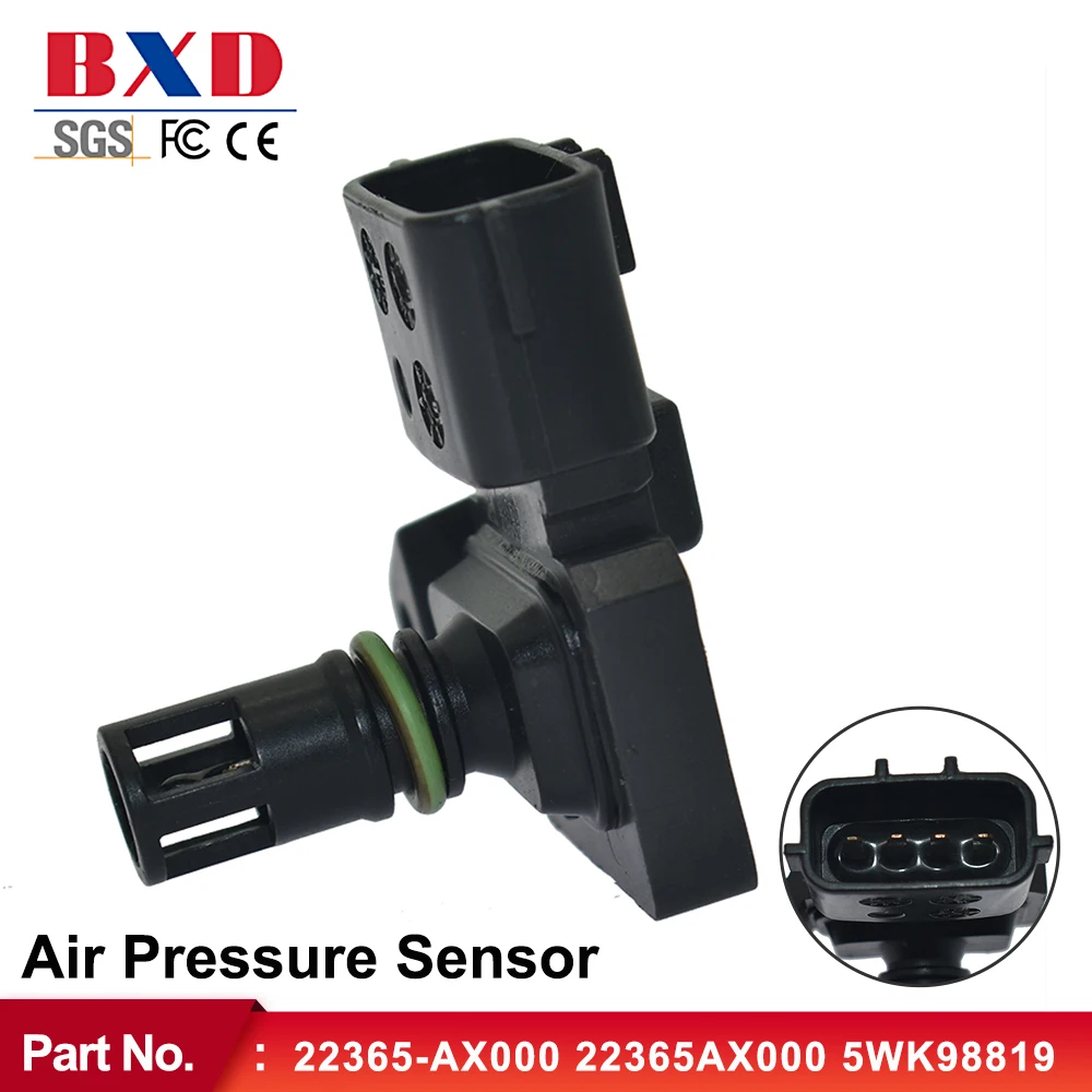 Air Pressure Sensor 22365-AX000 22365AX000 5WK98819 Car Vehicle MAP Manifold Absolute For For Nissan MICRA III (K12)
Air Pressure Sensor 22365-AX000 22365AX000 5WK98819 Car Vehicle MAP Manifold Absolute For For Nissan MICRA III (K12)