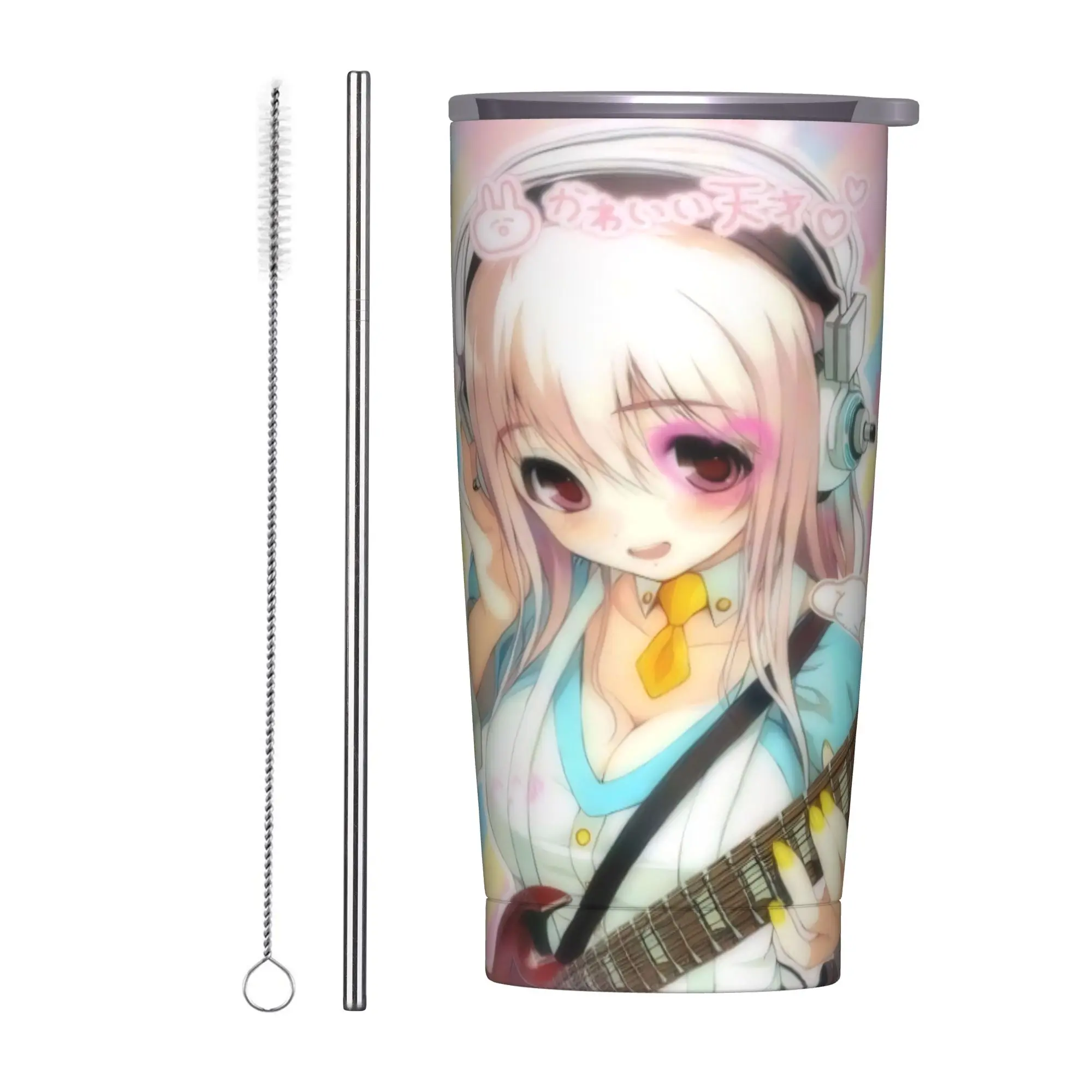 Kawaii S-Sonicos Music Girl Стакан с вакуумной изоляцией, чашка из нержавеющей стали, дорожная уличная кружка, бутылка для воды, 20 унций
Kawaii S-Sonicos Music Girl Стакан с вакуумной изоляцией, чашка из нержавеющей стали, дорожная уличная кружка, бутылка для воды, 20 унций