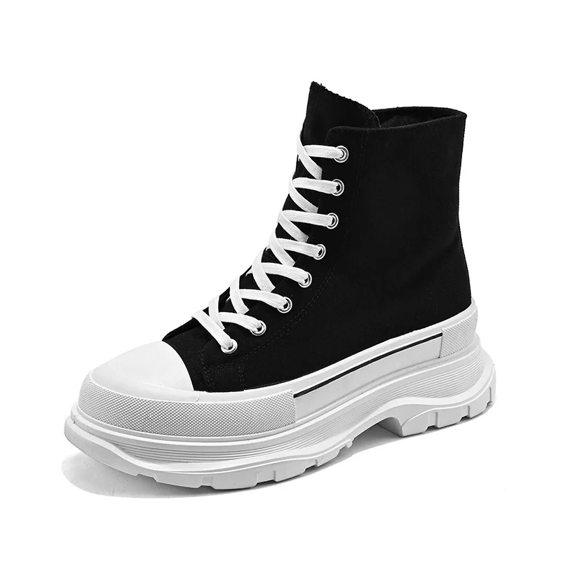 Lace Up Flatform Men's Ankle Shoes Men's Casual Boots Spring Fashion Sneakers Sports Sneachers Donna Teni Original Popular2025
Lace Up Flatform Men's Ankle Shoes Men's Casual Boots Spring Fashion Sneakers Sports Sneachers Donna Teni Original Popular2025
