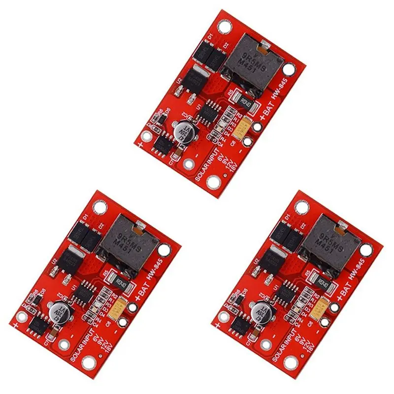 【SURPISE】3X 3S 3A 12V MPPT Solar PV Controller Module CN3767/CN3722 With LED Indicator For 18V Solar Panel System
【SURPISE】3X 3S 3A 12V MPPT Solar PV Controller Module CN3767/CN3722 With LED Indicator For 18V Solar Panel System