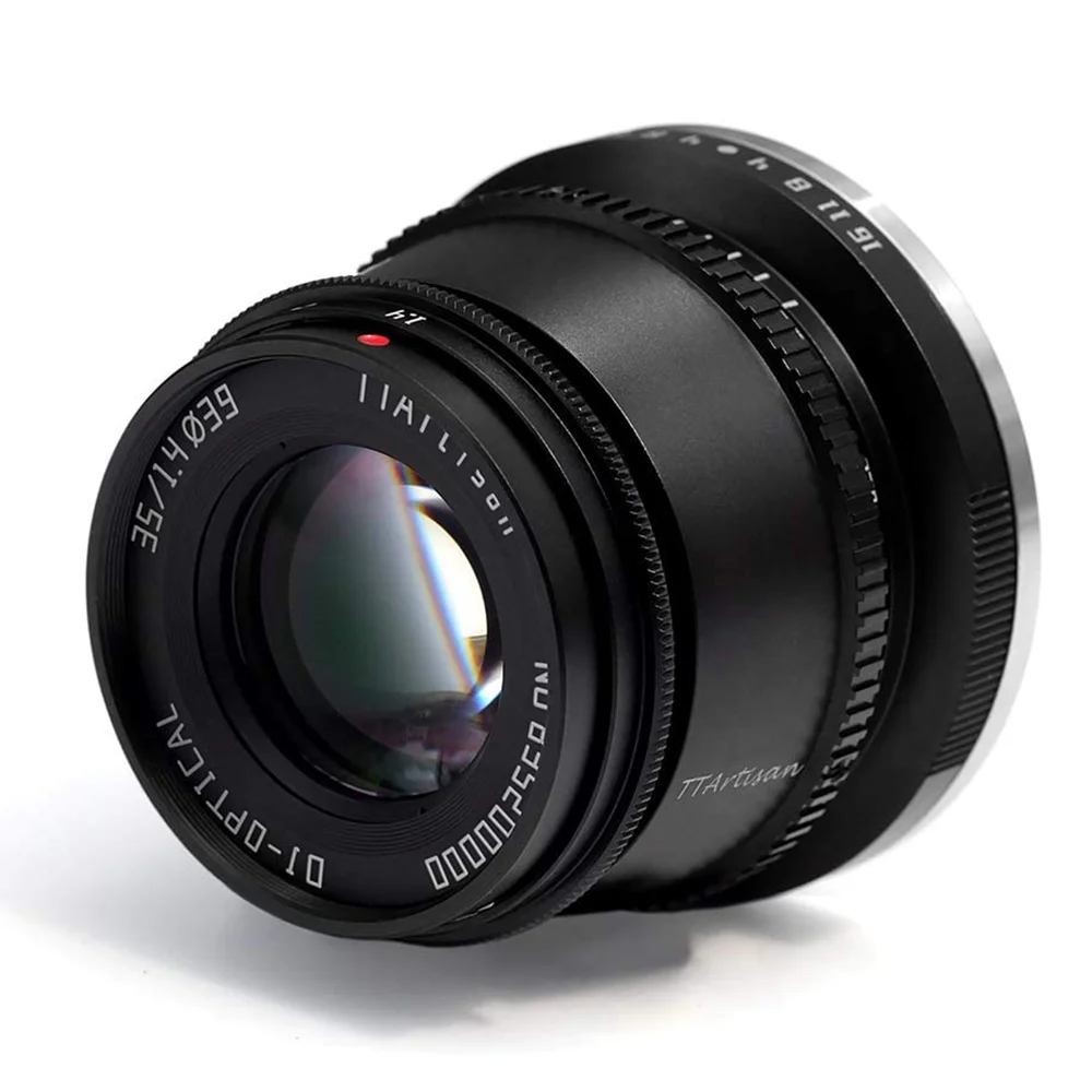 TTArtisan 35mm F1.4 APS-C Manual Focus Lens for E Mount / Fujifilm M4/3 Mount Cameras A9 A7III A6600 A6400 X-T4 X-T3 X-T30
TTArtisan 35mm F1.4 APS-C Manual Focus Lens for E Mount / Fujifilm M4/3 Mount Cameras A9 A7III A6600 A6400 X-T4 X-T3 X-T30