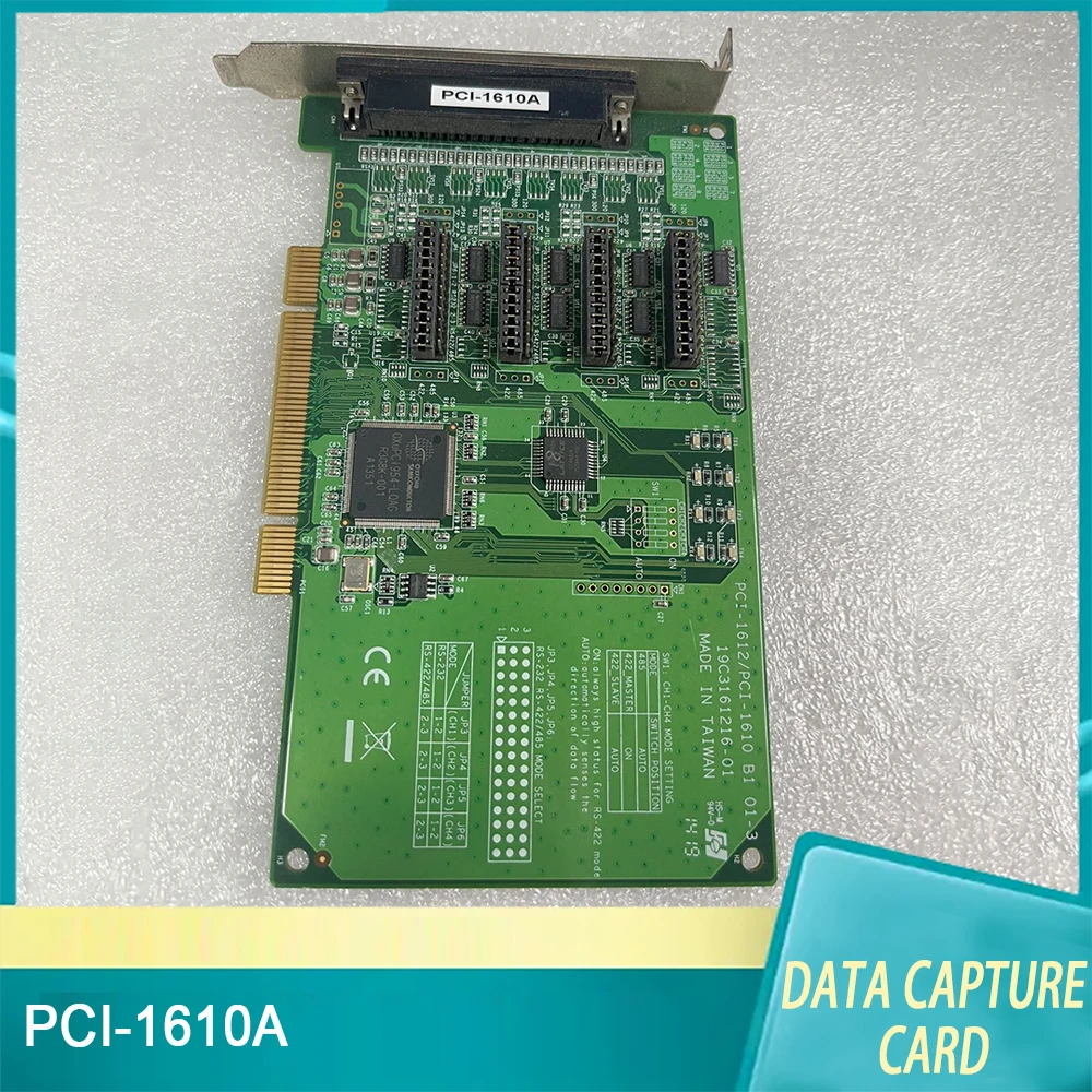 PCI-1610A 4-портовая карта связи PCI RS232 для карты захвата данных Advantech
PCI-1610A 4-портовая карта связи PCI RS232 для карты захвата данных Advantech