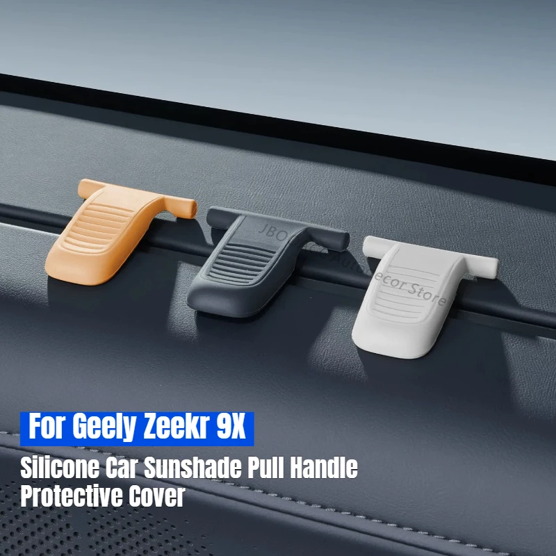 For Geely Zeekr 9X 2025 2026 Car Sunshade Pull Handle Protective Cover Silicone Pad Electric Auto Puller Interior Modification
For Geely Zeekr 9X 2025 2026 Car Sunshade Pull Handle Protective Cover Silicone Pad Electric Auto Puller Interior Modification