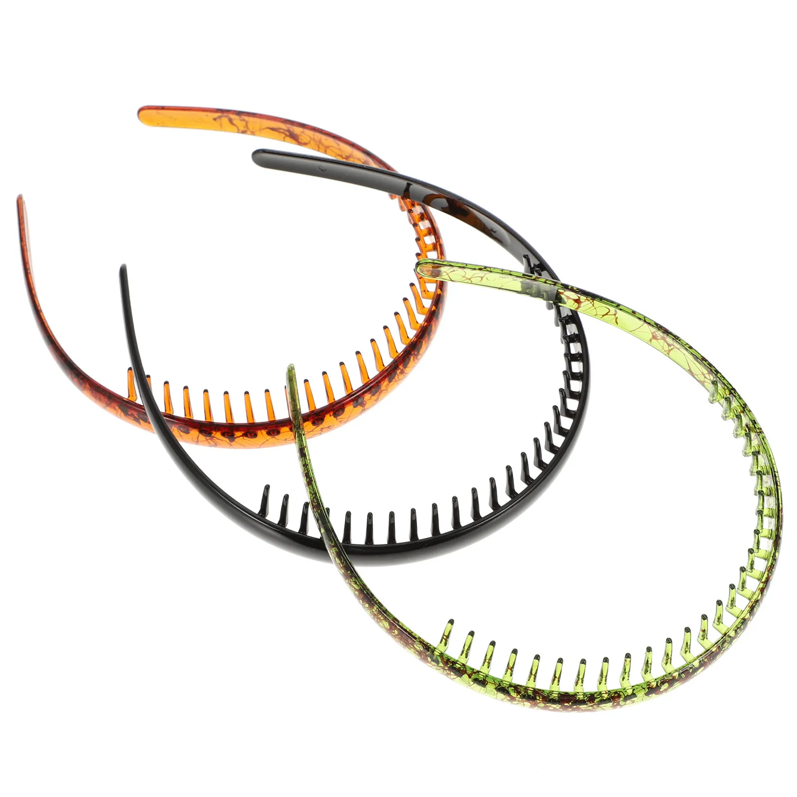 3Pcs Hairbands Teeth Comb Headbands Nonslip Plastic Headband Hair Accessories Women Men Unisex Teeth Hairband Fashion Hair Tools
3Pcs Hairbands Teeth Comb Headbands Nonslip Plastic Headband Hair Accessories Women Men Unisex Teeth Hairband Fashion Hair Tools