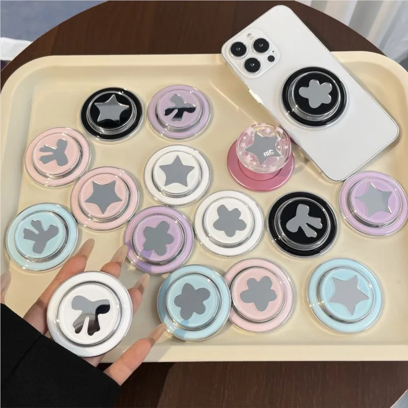 INS Korean Cute Star Bow Clover For Magnetic Phone Grip Holder Mirror Surface For MagSafe Compatible Finger for All Smartphones
INS Korean Cute Star Bow Clover For Magnetic Phone Grip Holder Mirror Surface For MagSafe Compatible Finger for All Smartphones