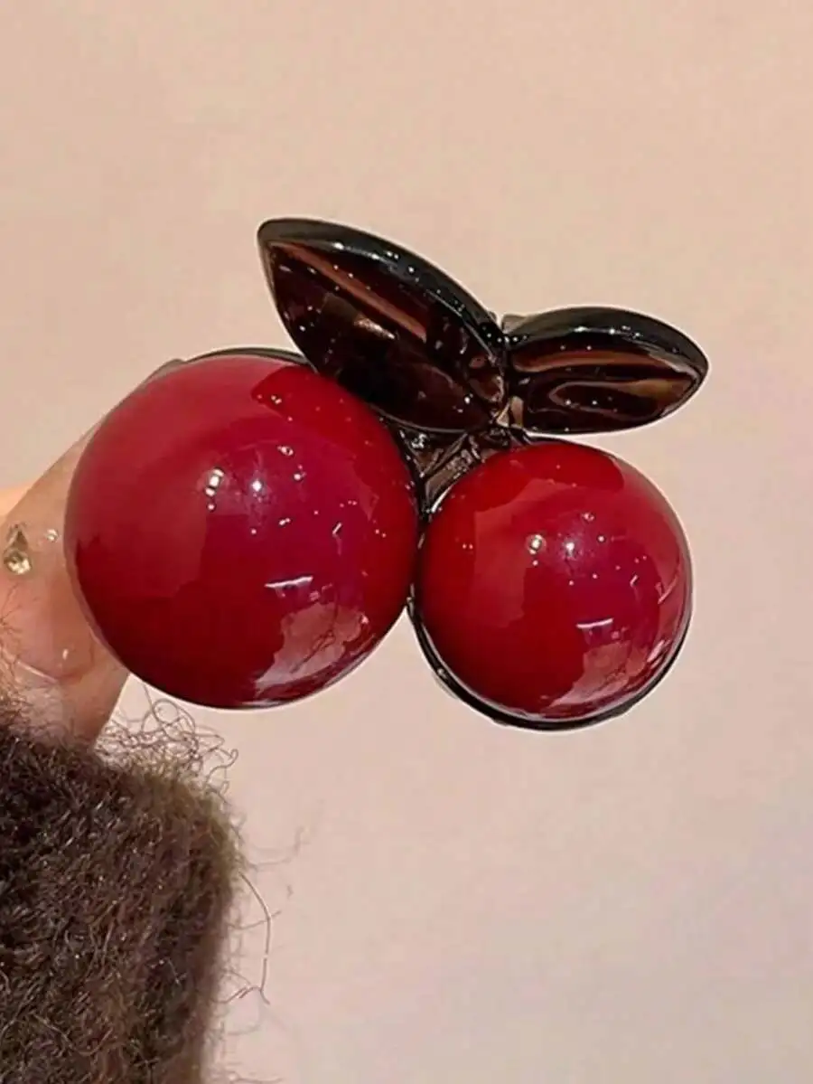 Red Cherry Hair Claw Clip For Women Fashion Accessory
Red Cherry Hair Claw Clip For Women Fashion Accessory