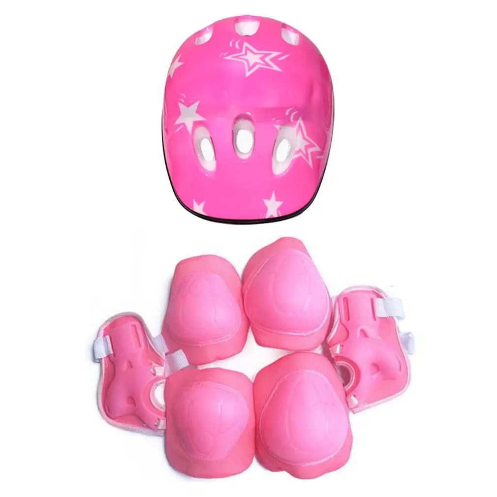 7PCS/SET Universal Children Kids Protective Gear Set Comfortable Scooter Skate Roller Cycling Knee Pads Elbow Pads Sports Set
7PCS/SET Universal Children Kids Protective Gear Set Comfortable Scooter Skate Roller Cycling Knee Pads Elbow Pads Sports Set