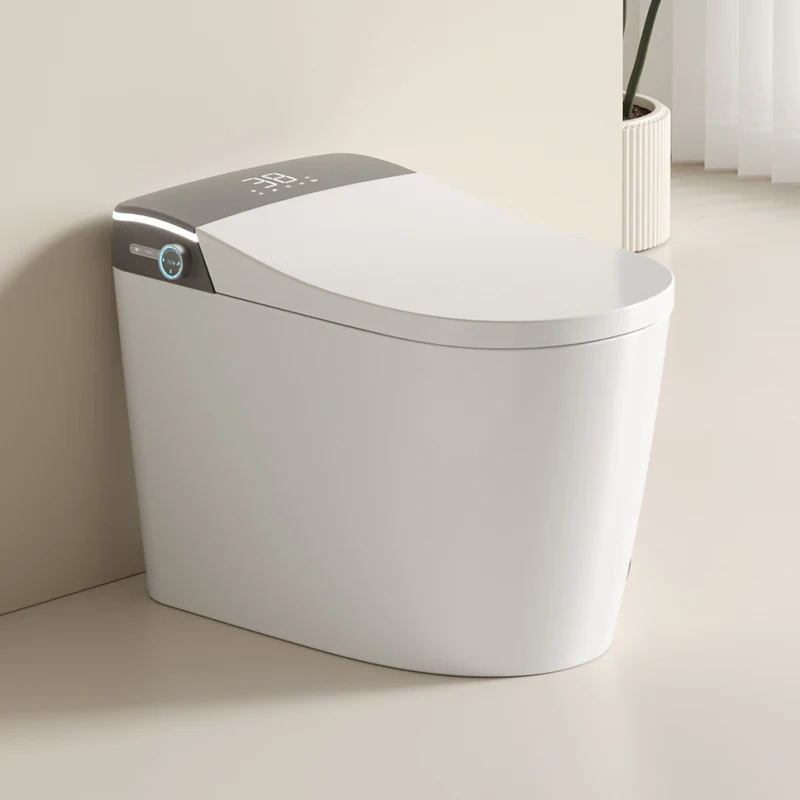 CUPC Intelligent New Design Auto Washing Infrared Therapy Automatic Flip Flush Elongated Smart Bidet Toilet
CUPC Intelligent New Design Auto Washing Infrared Therapy Automatic Flip Flush Elongated Smart Bidet Toilet