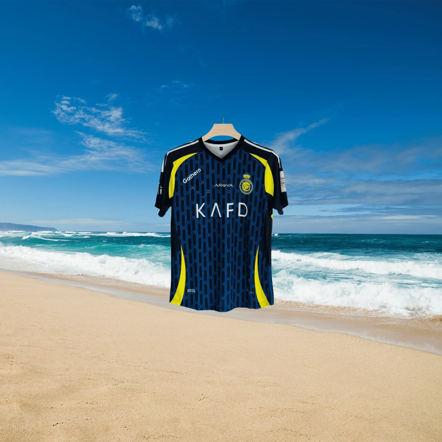 2025 самая продаваемая детская футбольная рубашка, быстросохнущая дышащая футболка Riyadh Victory Football с коротким рукавом, повседневная мода
2025 самая продаваемая детская футбольная рубашка, быстросохнущая дышащая футболка Riyadh Victory Football с коротким рукавом, повседневная мода