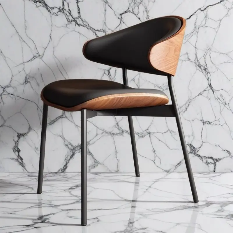 Household Italian light luxury coffee chair modern simple solid wood bending master design
Household Italian light luxury coffee chair modern simple solid wood bending master design