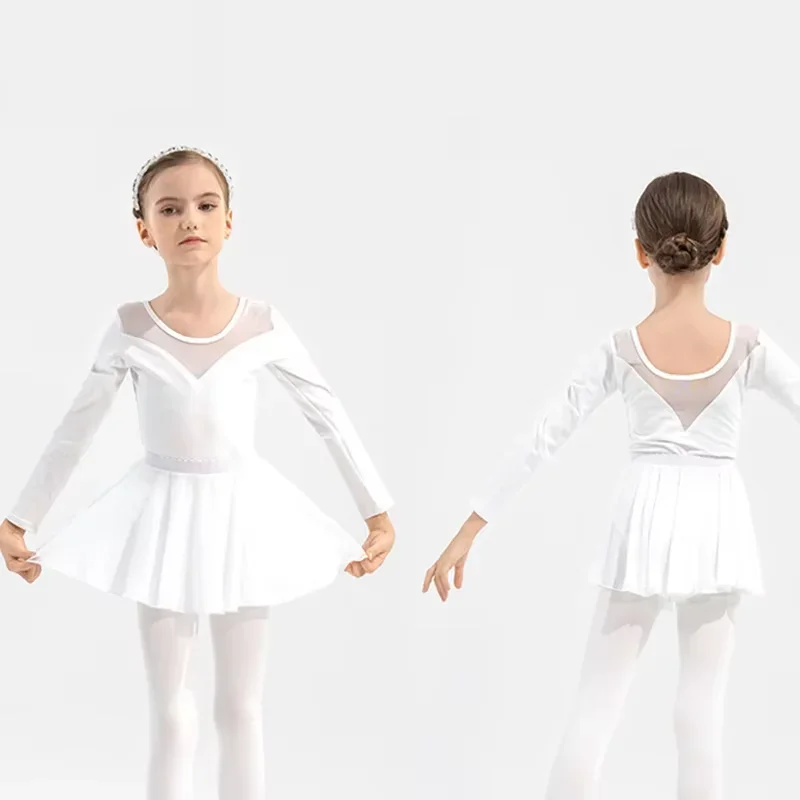 Ballet Leotard Girls With Removable Lace Skirt Toddler Spliced Mesh Neck Dance Dress Combo Ballerina Costume Gymnastics Suit Set
Ballet Leotard Girls With Removable Lace Skirt Toddler Spliced Mesh Neck Dance Dress Combo Ballerina Costume Gymnastics Suit Set