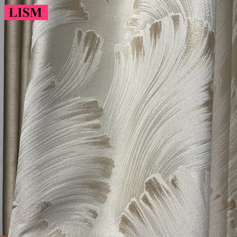 Новые золотые жаккардовые кремовые шторы для гостиной и спальни, современная простая утолщенная текстура, ткань, окно, ткань на заказ, тюль
Новые золотые жаккардовые кремовые шторы для гостиной и спальни, современная простая утолщенная текстура, ткань, окно, ткань на заказ, тюль