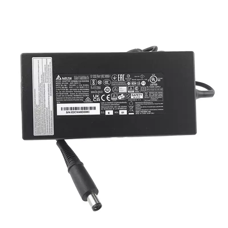 Genuine Delta ADP-150CH D 20V 7.5A 150W AC Adapter ECW21702RG Charger For BENQ EX2710U SONNETECH ECHO 20 Laptop Power Supply
Genuine Delta ADP-150CH D 20V 7.5A 150W AC Adapter ECW21702RG Charger For BENQ EX2710U SONNETECH ECHO 20 Laptop Power Supply