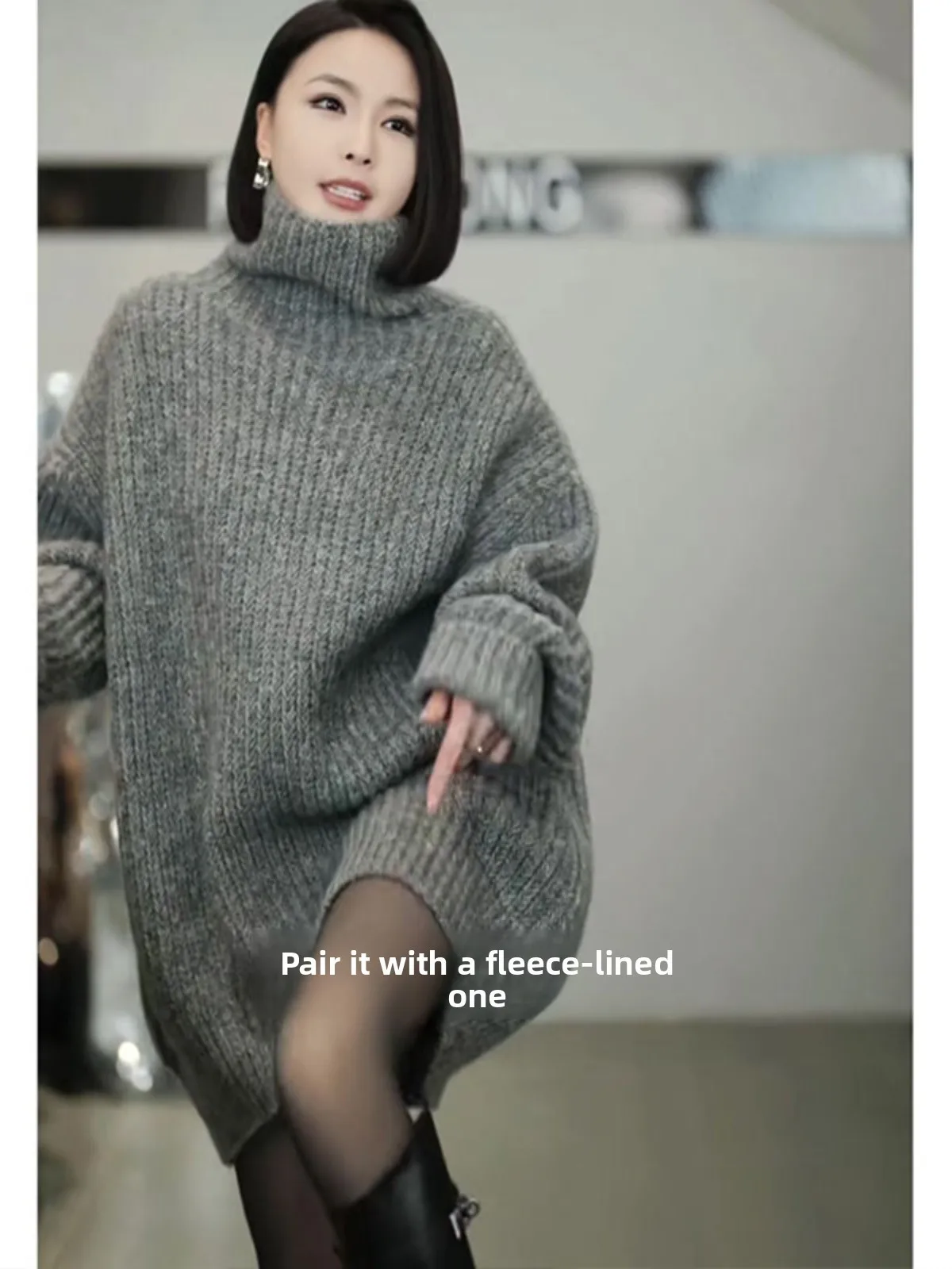 Женский зимний свитер оверсайз больших размеров, универсальный, модный, вязаный, удобный для повседневной носки, из хлопка.
Женский зимний свитер оверсайз больших размеров, универсальный, модный, вязаный, удобный для повседневной носки, из хлопка.