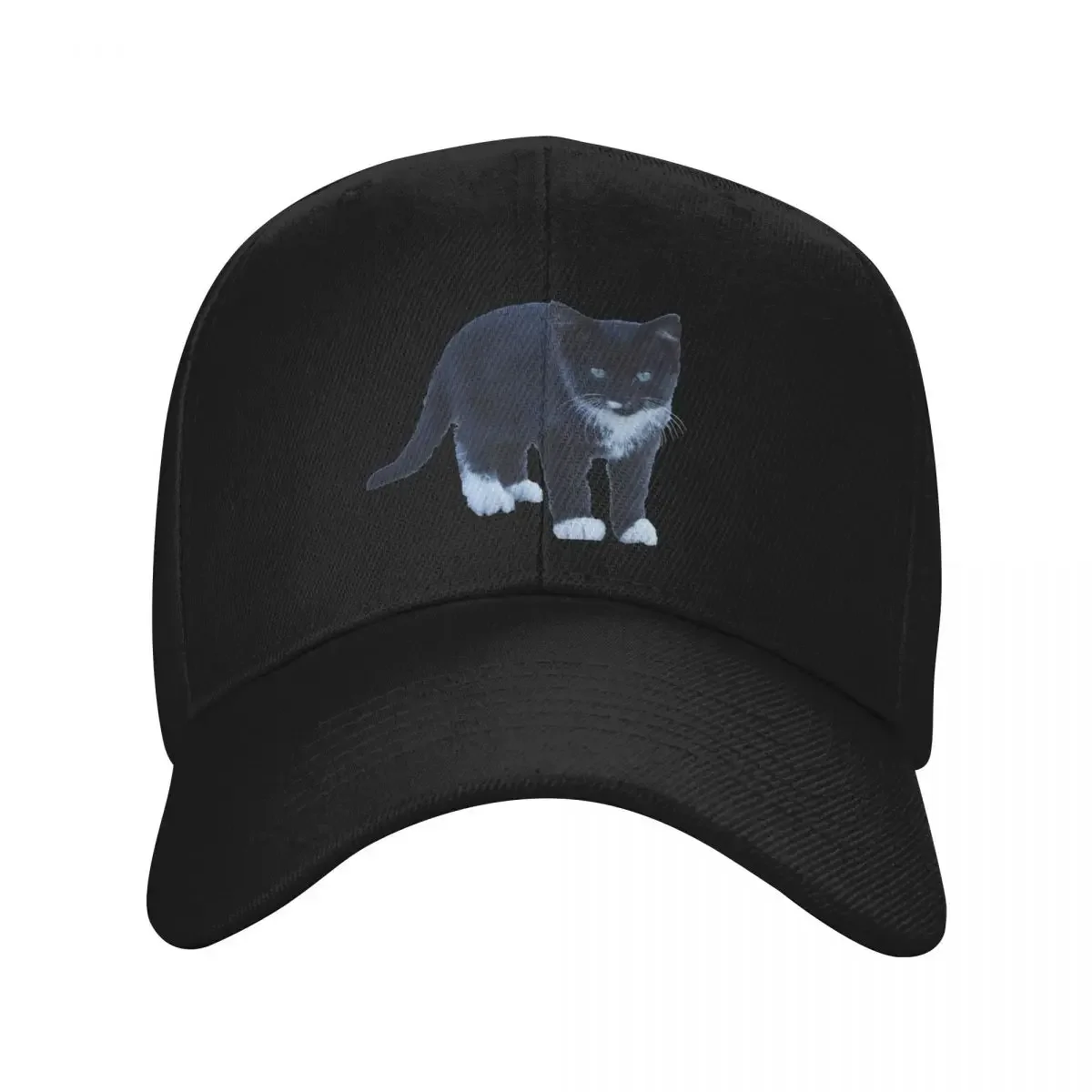 Black and White Tuxedo kitten Baseball Cap Snap Back Hat Custom Cap winter hats for men Women Caps Men's
Black and White Tuxedo kitten Baseball Cap Snap Back Hat Custom Cap winter hats for men Women Caps Men's