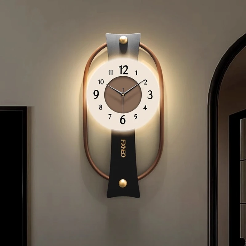 Modern Living Room Wall Clock LED Number Clock Mural Creativity Restaurant Quartz Clock Hanging Painting Watch Home Decor Items
Modern Living Room Wall Clock LED Number Clock Mural Creativity Restaurant Quartz Clock Hanging Painting Watch Home Decor Items