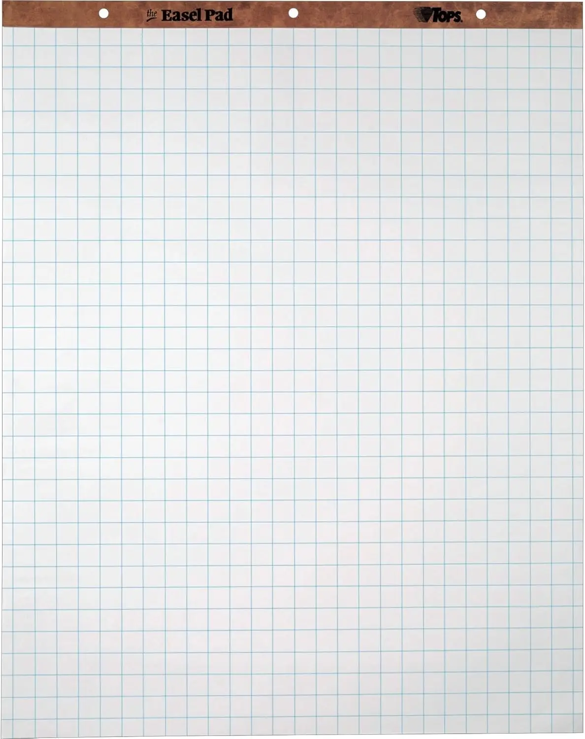 Standard Easel Pads, 27 x 34 Inch, 1" Grid, 3-Hole Punched, 50 Sheets, 2-Pack
Standard Easel Pads, 27 x 34 Inch, 1" Grid, 3-Hole Punched, 50 Sheets, 2-Pack