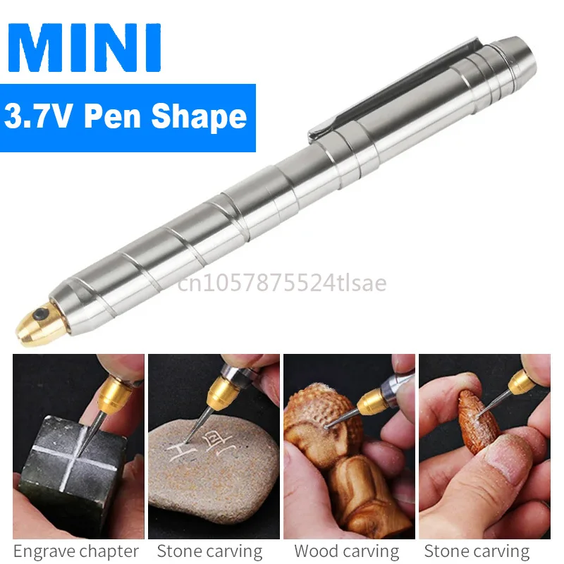 3.7V Mini Wireless Recharge Engraver Pen Cordless Rotary Tool Woodworking Engraving Pen DIY For Jewelry Metal Glass
3.7V Mini Wireless Recharge Engraver Pen Cordless Rotary Tool Woodworking Engraving Pen DIY For Jewelry Metal Glass