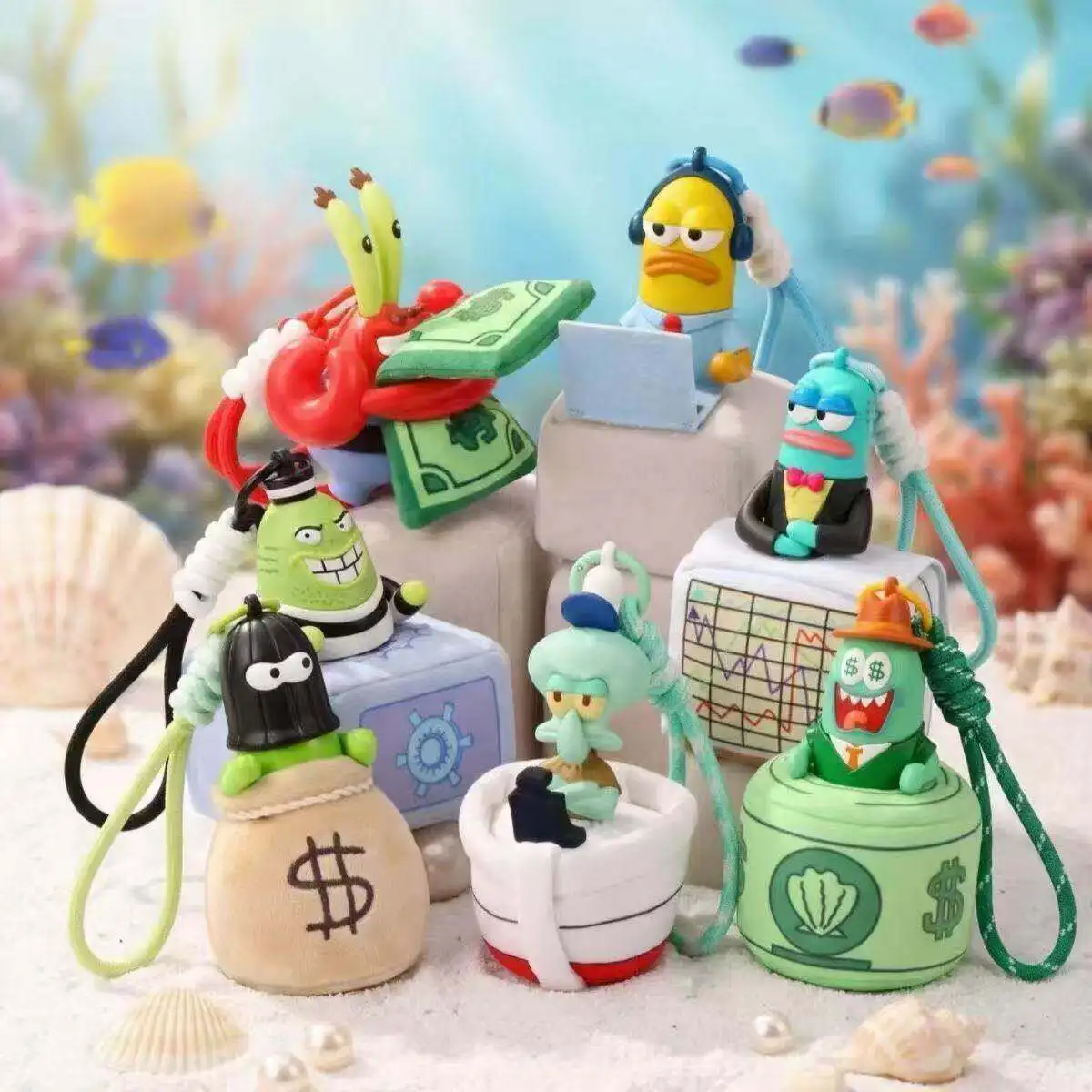 SpongeBob SquarePants Get Rich Crew Aromatherapy Pendant Blind Box Anime Figure Doll Key Chain Desktop Ornament Bag Charm Gift
SpongeBob SquarePants Get Rich Crew Aromatherapy Pendant Blind Box Anime Figure Doll Key Chain Desktop Ornament Bag Charm Gift