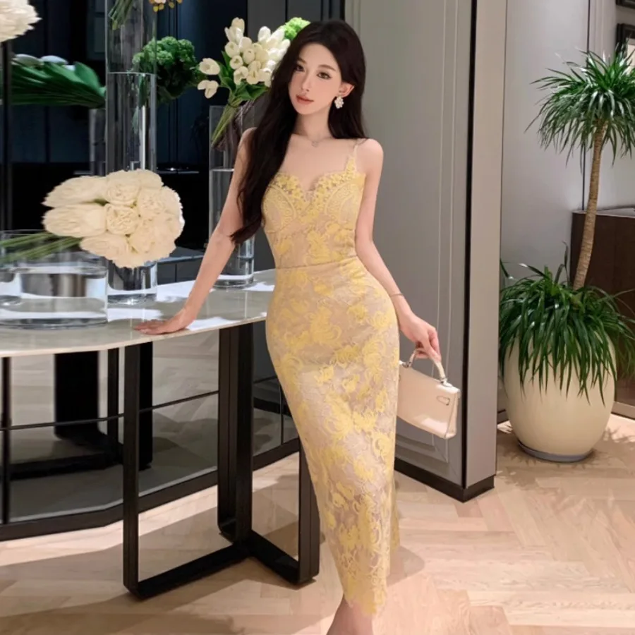【New style】3629 Southeast Asia 2026 women's clothing, national style, lace, hooked pattern, high waist, slit dress
【New style】3629 Southeast Asia 2026 women's clothing, national style, lace, hooked pattern, high waist, slit dress