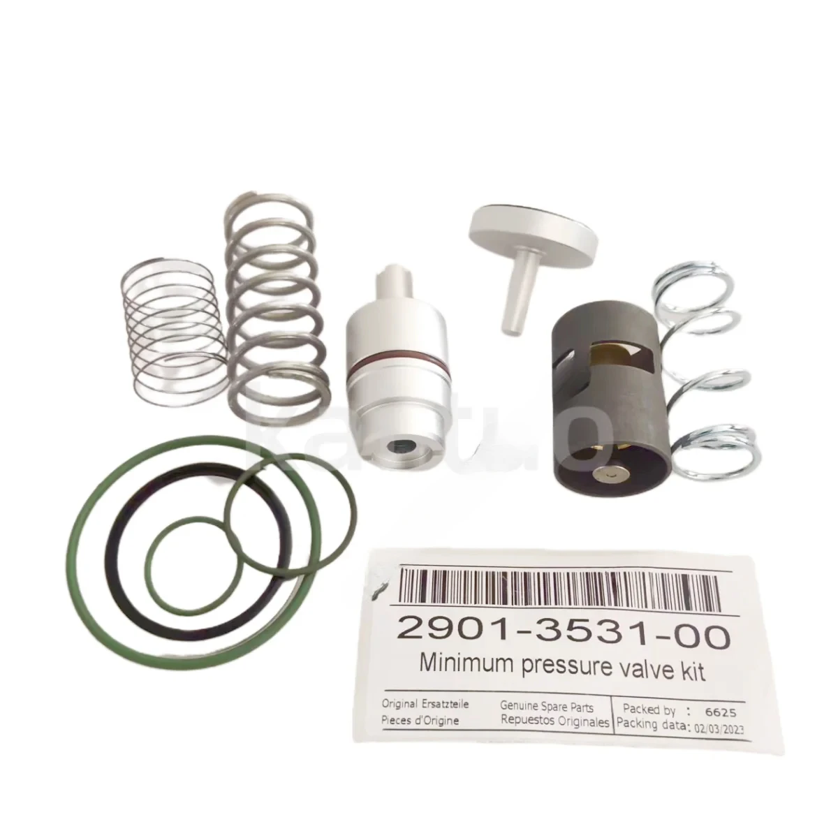 In Stock 2901353100 MPV Thermostatic Valve Kit Fits Atlas Copco Air Compressor Spare Parts
In Stock 2901353100 MPV Thermostatic Valve Kit Fits Atlas Copco Air Compressor Spare Parts