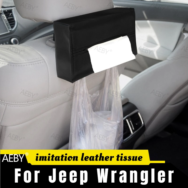 For Jeep Wrangler 2018-2023 Rear seat tissue box holder,Seat back hanging tissue dispenser,Visor napkin box,Car accessories
For Jeep Wrangler 2018-2023 Rear seat tissue box holder,Seat back hanging tissue dispenser,Visor napkin box,Car accessories