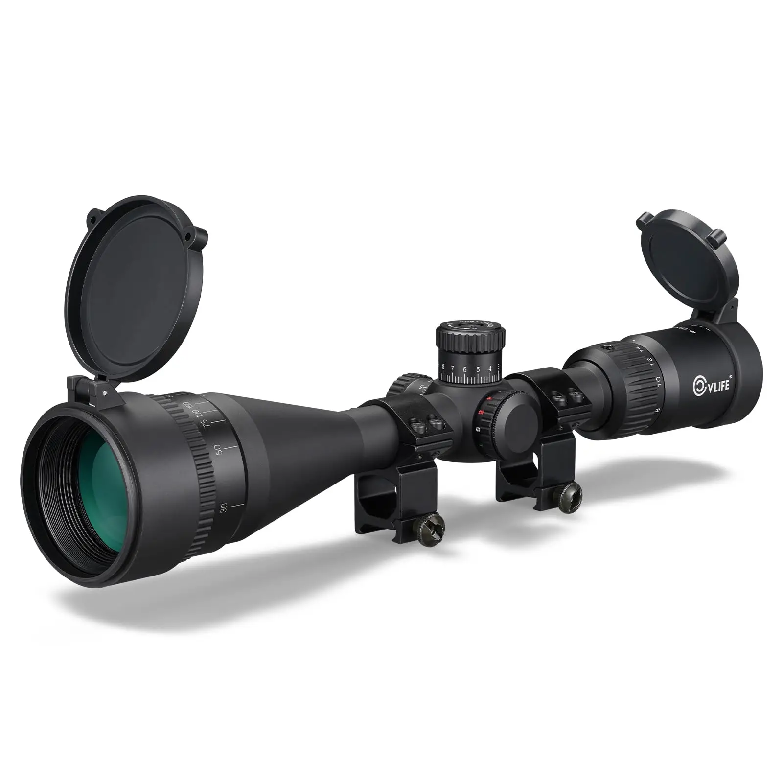 MidTen EagleFeather AO Rifle Scope Medium Long Range Scope with Red/Green Illuminated Mil-dot Reticle Front Parallax 1 inch Tube
MidTen EagleFeather AO Rifle Scope Medium Long Range Scope with Red/Green Illuminated Mil-dot Reticle Front Parallax 1 inch Tube