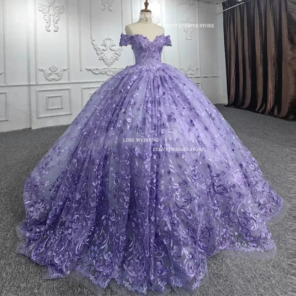 LISM Spectacular Purple Floral Beaded 15 Quinceanera Dresses 3D Sequin Flowers Special Occasion Princess Ball Gown XV Dresses
LISM Spectacular Purple Floral Beaded 15 Quinceanera Dresses 3D Sequin Flowers Special Occasion Princess Ball Gown XV Dresses