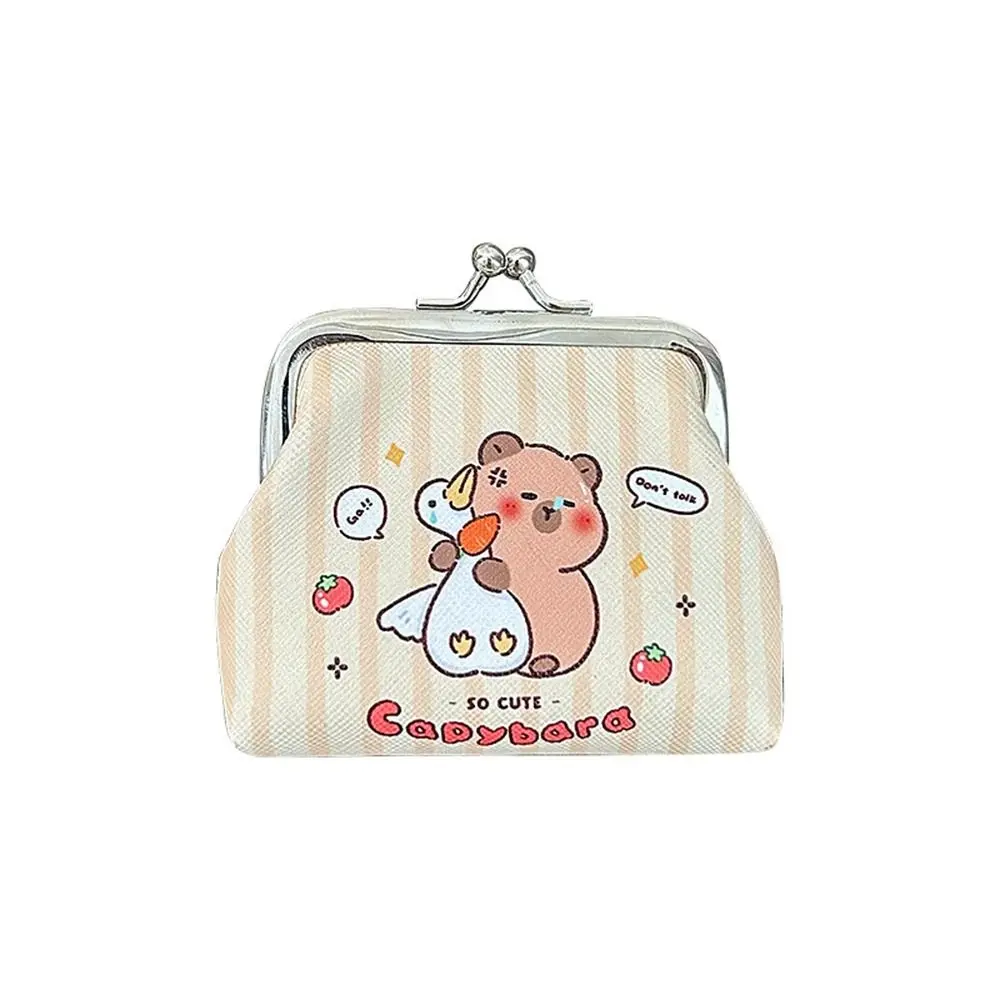 Card Holder Capybara Coin Purse Change Bag Mini Storage Bag PU Leather Cartoon Wallet Korean Style Card Bag Female
Card Holder Capybara Coin Purse Change Bag Mini Storage Bag PU Leather Cartoon Wallet Korean Style Card Bag Female