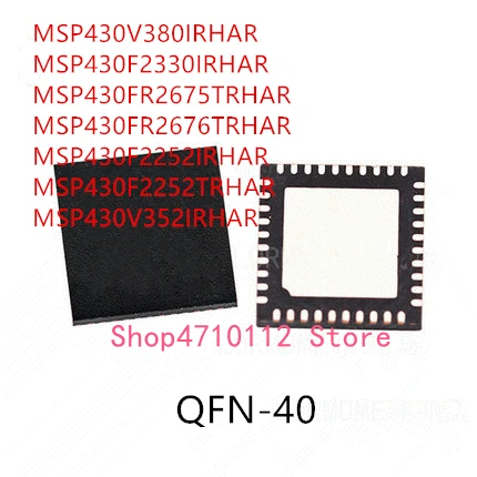 10PCS MSP430V380IRHAR MSP430F2330IRHAR MSP430FR2675TRHAR MSP430FR2676TRHAR MSP430F2252IRHAR MSP430F2252TRHAR MSP430V352IRHAR IC
10PCS MSP430V380IRHAR MSP430F2330IRHAR MSP430FR2675TRHAR MSP430FR2676TRHAR MSP430F2252IRHAR MSP430F2252TRHAR MSP430V352IRHAR IC