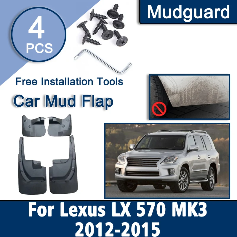 Auto Splashguards For Lexus LX570 Accessories LX 570 J200 MK3 2012 2013 2014 2015 Mud Flaps Mudguards Mudflaps Fenders Car Tools
Auto Splashguards For Lexus LX570 Accessories LX 570 J200 MK3 2012 2013 2014 2015 Mud Flaps Mudguards Mudflaps Fenders Car Tools