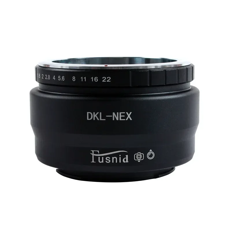 DKL Deckel Retina Lens to E Mount Camera Adapter Ring for Sony NEX 7 6 5 C3 VG10 A6000 A6100 A6300 A5100 A7R A7S
DKL Deckel Retina Lens to E Mount Camera Adapter Ring for Sony NEX 7 6 5 C3 VG10 A6000 A6100 A6300 A5100 A7R A7S