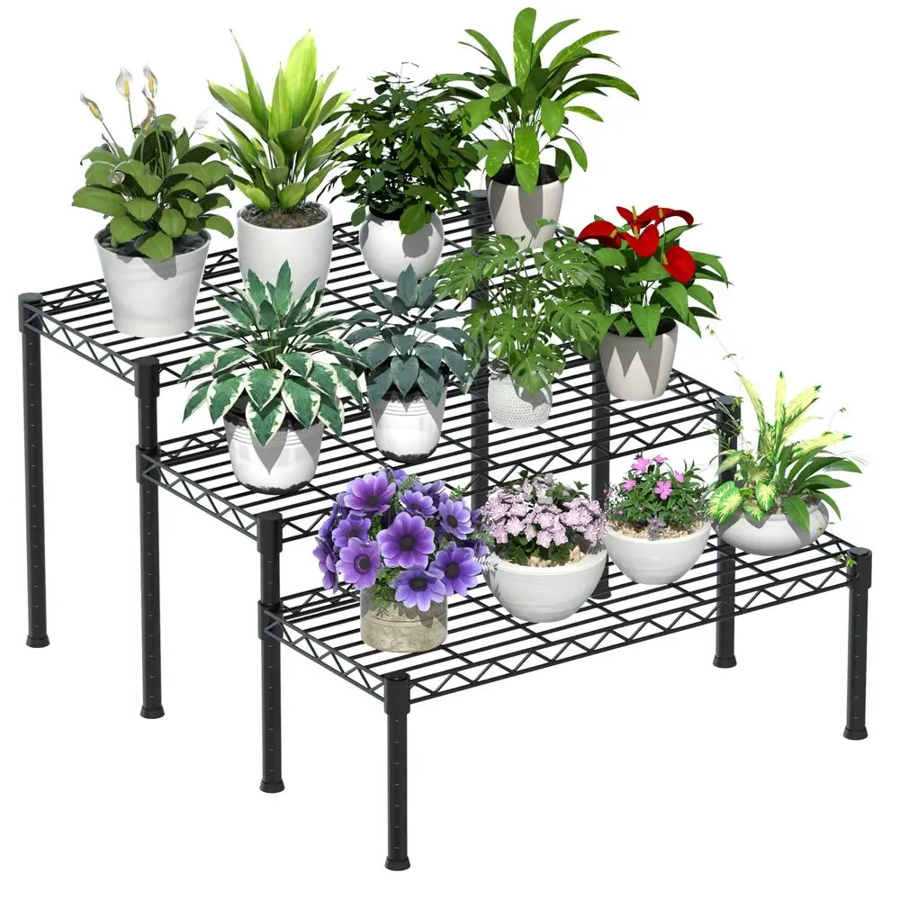 3 Tier Ladder Potted Multiple Plants for Indoor and Outdoor Plant Stands, Adjustable Shelves and Multifunctional Plant Racks su
3 Tier Ladder Potted Multiple Plants for Indoor and Outdoor Plant Stands, Adjustable Shelves and Multifunctional Plant Racks su