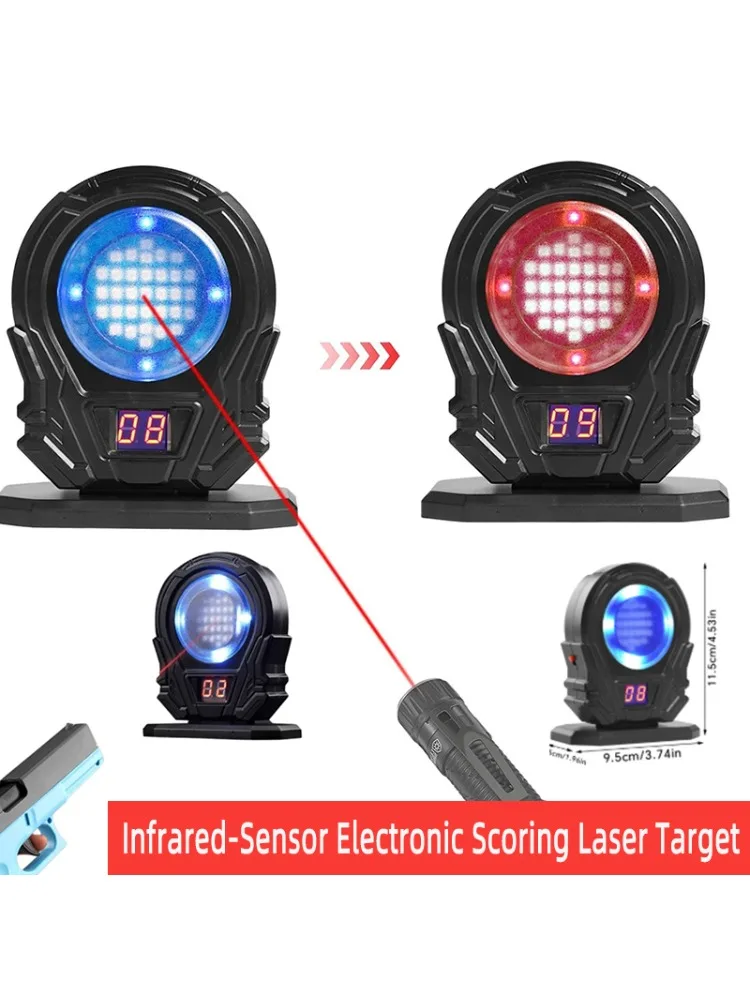 Infrared Induction Training Target Reactive Counting Electronic Scoring Game Toy A
Infrared Induction Training Target Reactive Counting Electronic Scoring Game Toy A